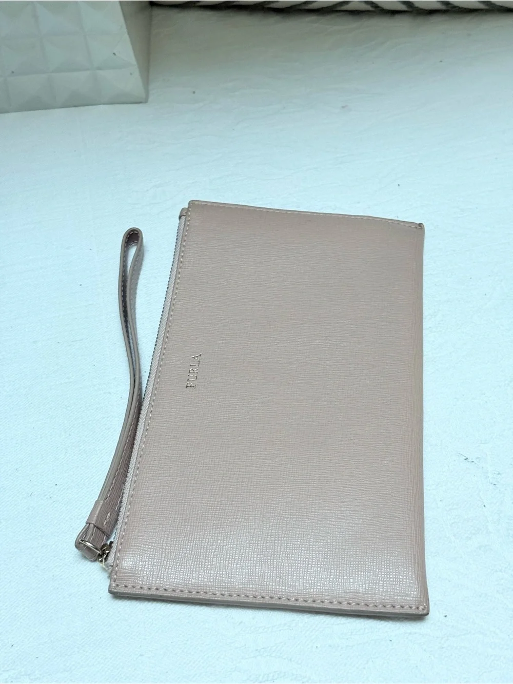Furla sleek wristlet